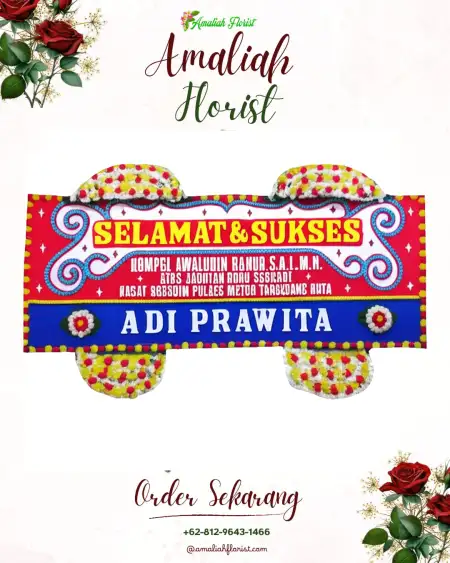 Papan Bunga Ucapan Selamat Birem Bayeun